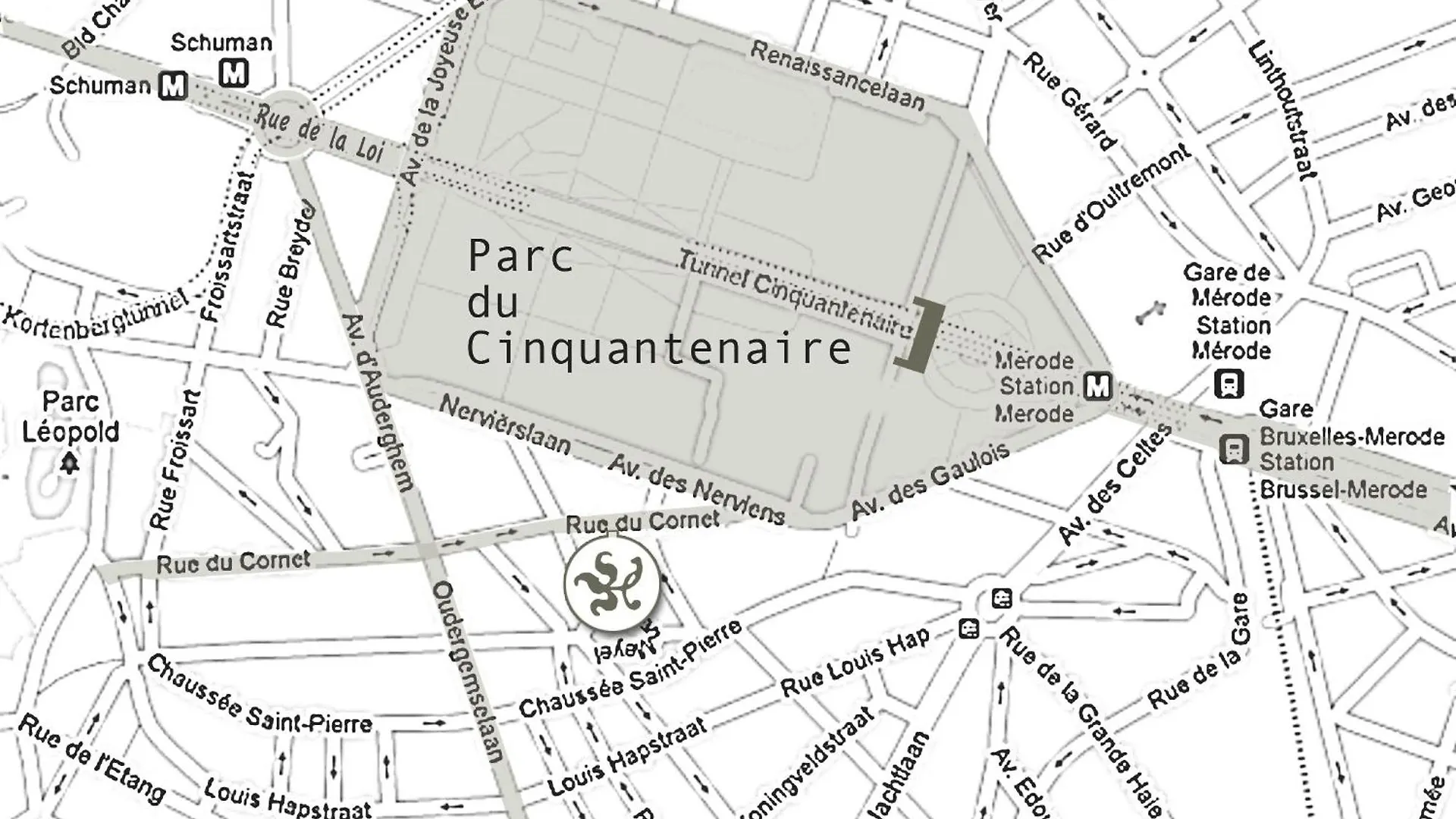 B&B A Cote Du Cinquantenaire Brüssel